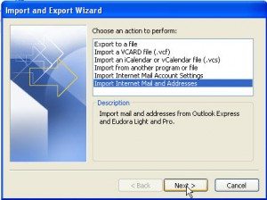 Hướng dẫn chuyển Email (mesage) từ chương trình Outlook Express sang Microsoft Outlook? Huong dan chuyen Email (mesage) tu chuong trinh Outlook Express sang Microsoft Outlook?