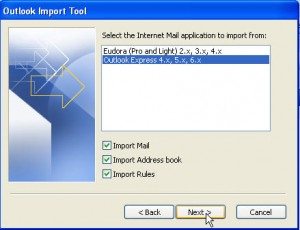 Hướng dẫn chuyển Email (mesage) từ chương trình Outlook Express sang Microsoft Outlook? Huong dan chuyen Email (mesage) tu chuong trinh Outlook Express sang Microsoft Outlook?