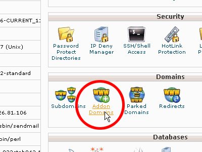 Hướng dẫn tạo addon - domain addondomain
