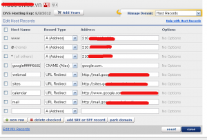 DNS hosting cao cap