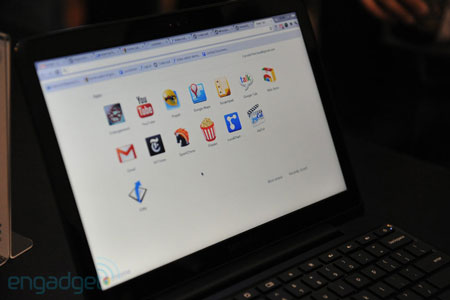 Cận cảnh laptop đầu tiên chạy hệ điều hành Google Chrome Can canh laptop dau tien chay he dieu hanh Google Chrome