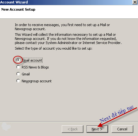 Hướng dẫn tạo tài khoản email trong Thunderbird Huong dan tao tai khoan email trong Thunderbird