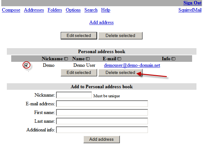Hướng dẫn sử dụng email SquirrelMail Huong dan su dung email SquirrelMail