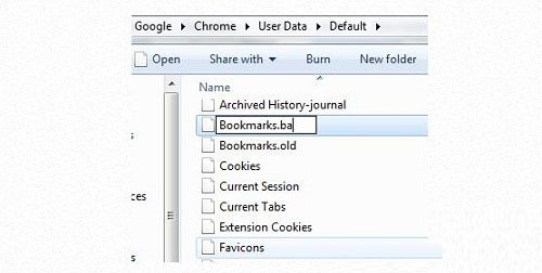 Khôi phục bookmarks khi vô tình xóa nhầm trong Google Chrome và Firefox Khoi phuc bookmarks khi vo tinh xoa nham trong Google Chrome va Firefox
