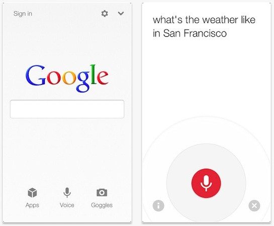 google phat hanh ban nang cap google search
